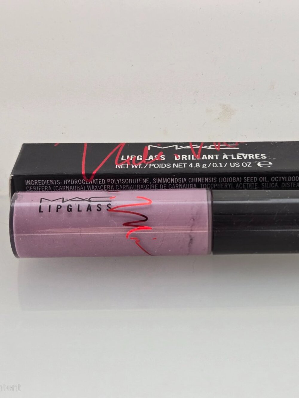 MAC Viva Glam Lipglass NICKI 2, New in Box, SHIPS TODAY